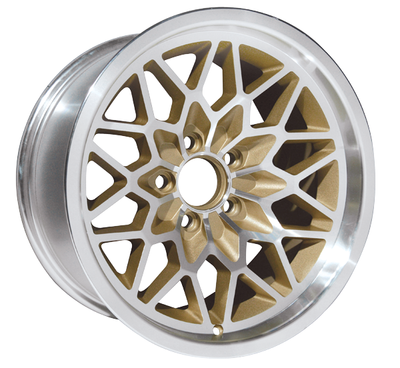 TRANS AM 15X8 SNOWFLAKE WHEEL GOLD WS6 NEW FITS MOST 1967