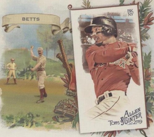 2019 Topps Allen & Ginter - Mookie Betts #N43-6