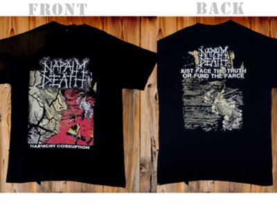 Vintage Napalm Death harmony corrupti T-Shirt