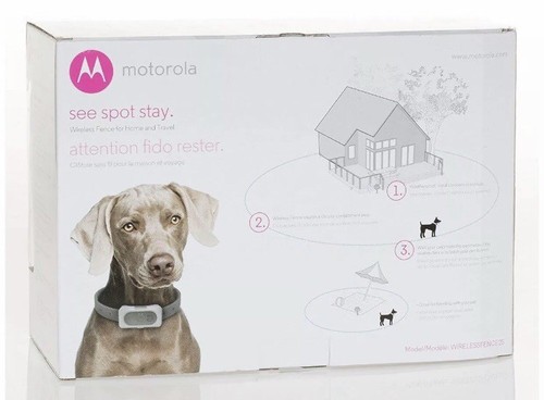 Motorola Wireless Fence 25 Rechargeable Battery for Pets over 20 lbs.Home/Travel