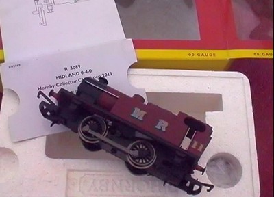 HORNBY LOCOMOTIVE 00 gauge. COLLECTOR CLUB LOCO. MIDLAND 0-4-0. 2011