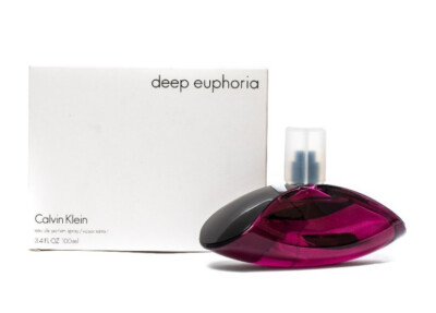 Deep Euphoria Calvin Klein Women 3.4 oz 100 ml Eau De Parfum Spray New No Cap