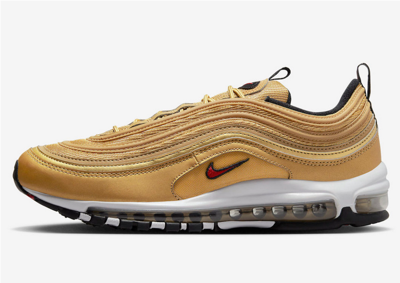 Nike Air Max 97 ゴールド Nike Air Max 97 Gold Bullet Metallic Men's Sneakers | eBay