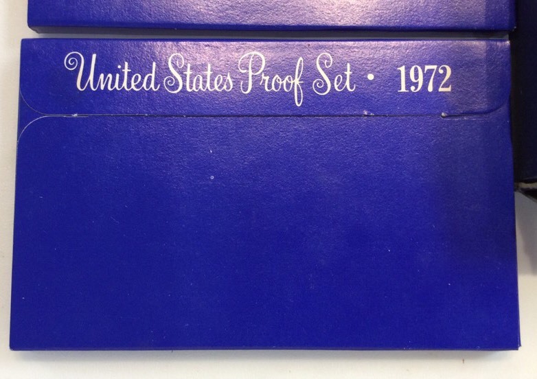 1972 U.S. Mint Proof Sets Lot of 2