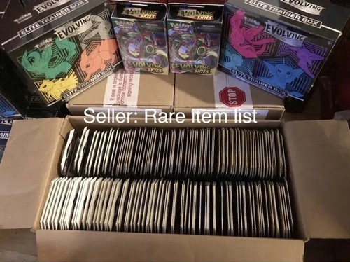 Pokemon Evolving Skies Booster Box Case Fresh From Master