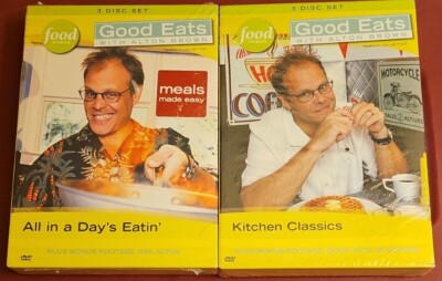 BRAND NEW! Good Eats with Alton Brown (Kitchen Classics & All In a Day's Eatin')