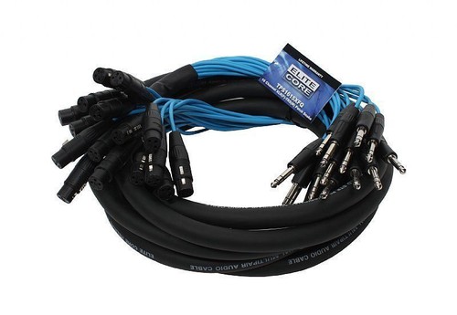 Y.D.F 3.3 Ft 4 CH Multi Network Snake Receiver Over Ethercon Cable XLR