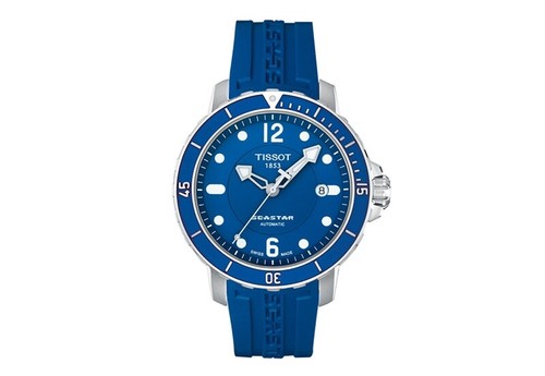 Мужские часы с автоподзаводом Tissot T0664071704700 Seastar 1000