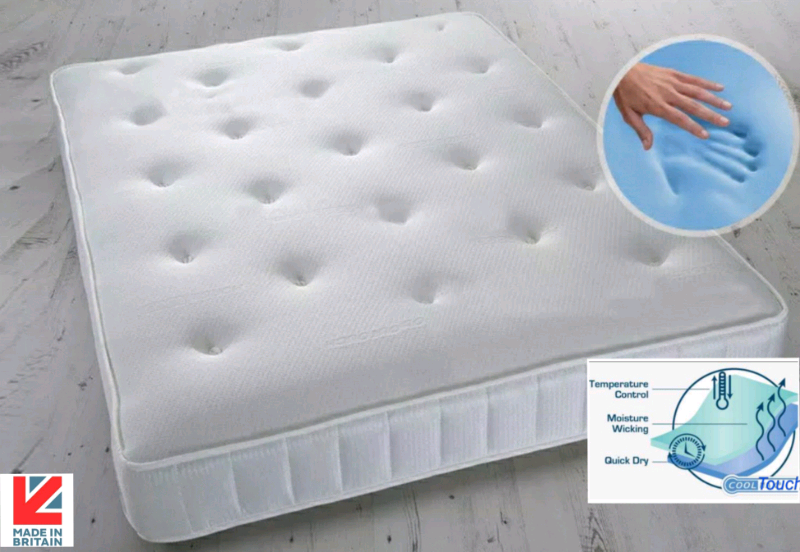 6FT SUPER KING SIZE MATTRESS. LUXURY MEMORY FOAM. BRAND NEW ON SALE