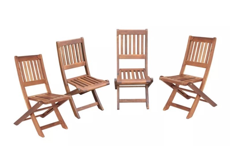 Foldable Wooden Garden Chair 4 available in Chepstow, Monmouthshire