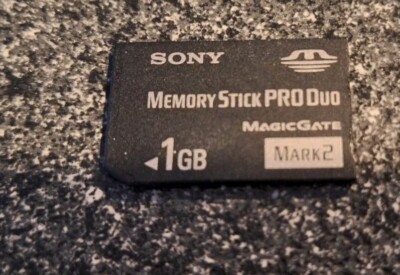 ORIGINAL OEM Sony PSP Memory Stick Pro Duo 1GB Memory Card