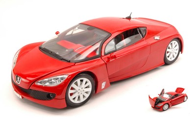 Peugeot Rc Carreau 2002 Red 1:18 Model 8147R SOLIDO