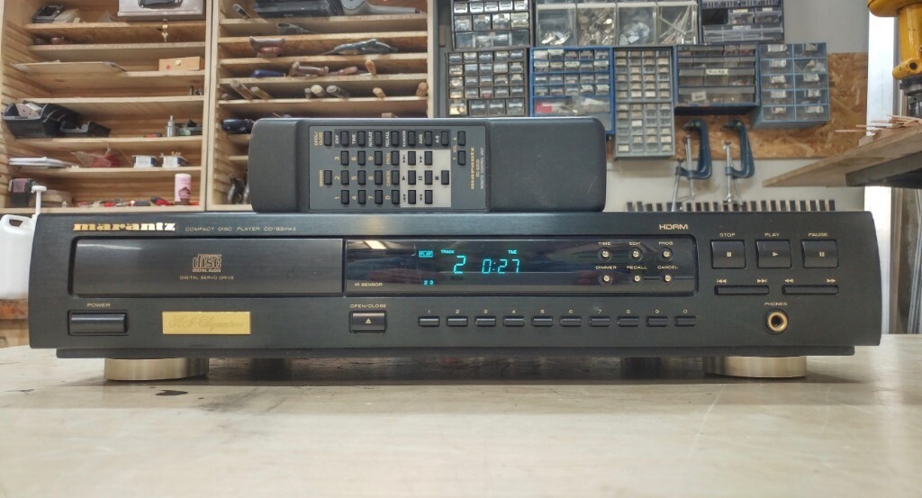 Marantz CD63 MKII KI Signature CD player with remote in Brighton
