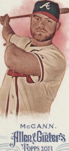 2013 Topps Allen & Ginter's - Brian McCann #160
