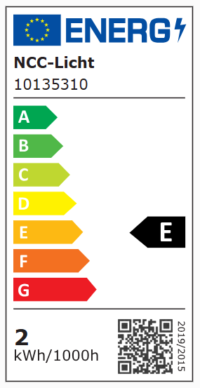 Clasificación energética:E
