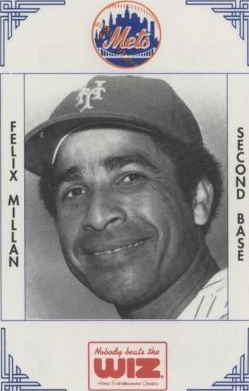 1991 The Wiz/AT&T New York Mets - Felix Millan #267