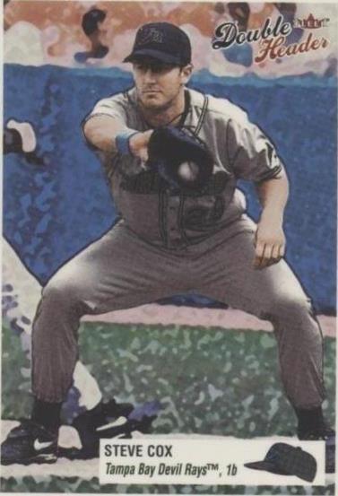2003 Fleer Double Header - Steve Cox #28