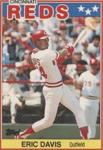 1988 Topps United Kingdom Minis - Eric Davis #18