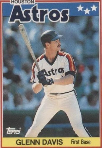 1988 Topps United Kingdom Minis - Glenn Davis #19