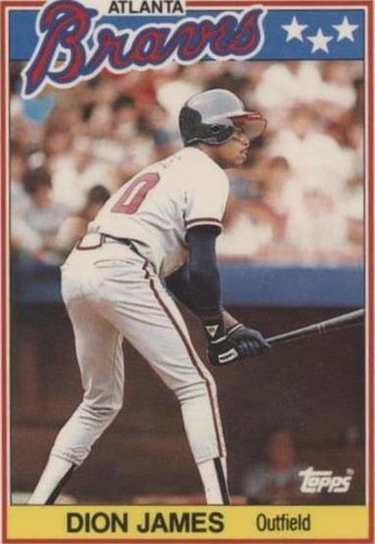 1988 Topps United Kingdom Minis - Dion James #39