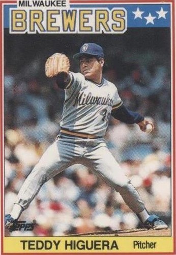 1988 Topps United Kingdom Minis - Teddy Higuera #35