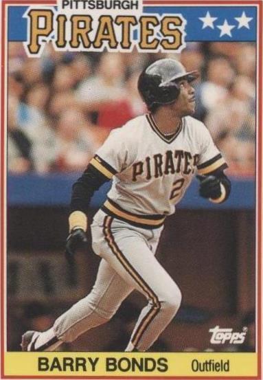 1988 Topps Великобритания Minis - Barry Bonds #5