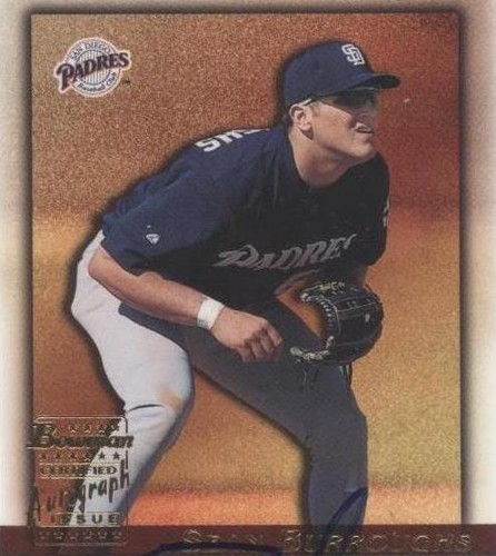 2001 Bowman - Sean Burroughs #BA-SB