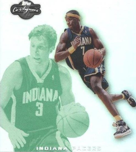 2007-08 Topps Co-Signers - Troy Murphy/Jermaine O'Neal #7