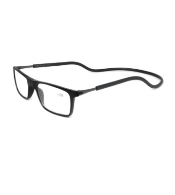 Click Adjustable Magnetic Front Connect Reading Eyeglasses New Full Rim Glasses
