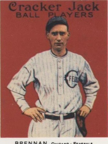 1983 Renata Galasso Cracker Jack Reprints - Addison Brennan #115