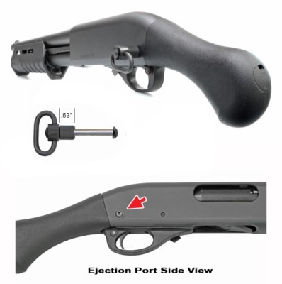 GG&G GGG-1995 Remington 870 TAC-14 QD Rear Sling Attachment
