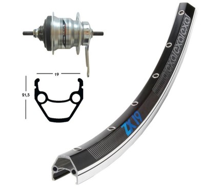 R.AR.28x1.75 WINORA EXAL ZX19 RÉTROP.36TR.NEXUS 128 7V NR/AR - 2146564100 -