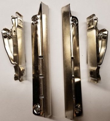 3  SLOT SETTINGS High Chair Tray Hardware sliding nickle baby toddler child seat