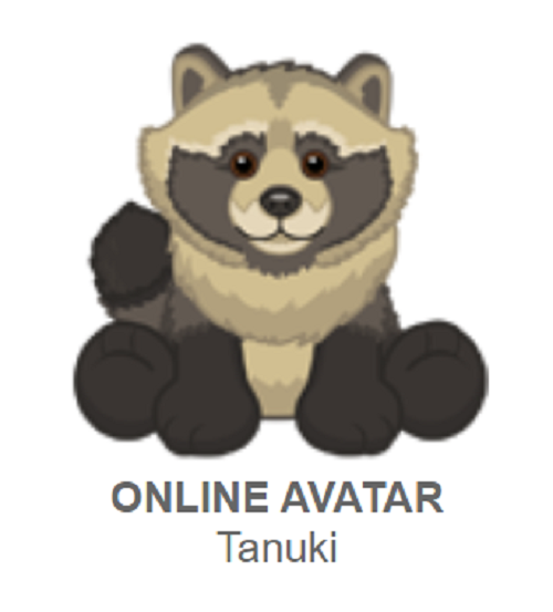 Webkinz Classic Tanuki *Code Only*