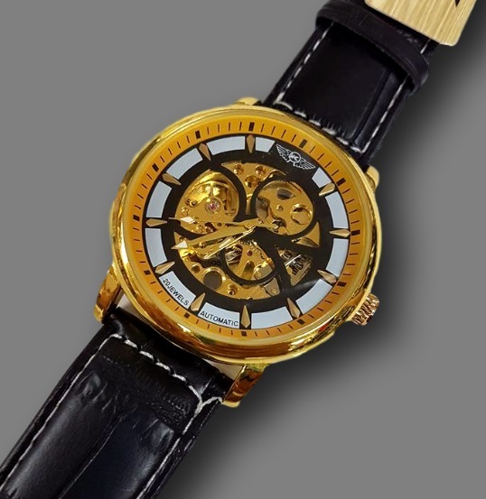 Orologio Da Polso YK Uomo Analogico Automatico Moderno Fashion Ner Quad nBio lac