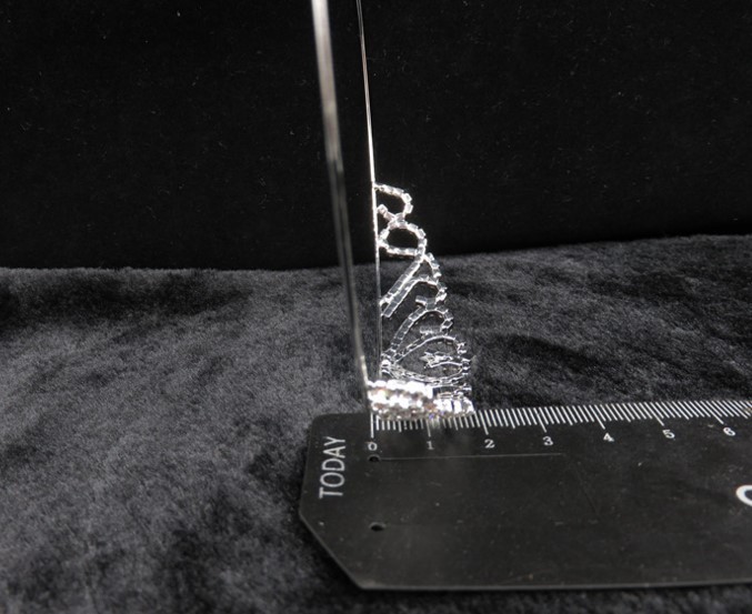 Bridal Heart Crown Head Tiara Crystal Hair Pageant Princess Queen Birthday S8B14