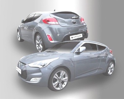 Chrome Exterior Molding Special Edition Kit 18p For 2011-2014 Hyundai Veloster