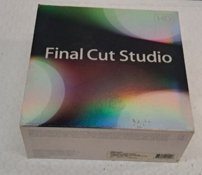 Apple Final Cut Studio (Retail - Full Version V3) for Mac MB642Z/A - COMPLETE