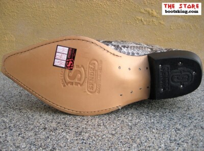 SENDRA SENDRA BOOTS SCHLANGE COWBOYSTIEFEL WESTERNSTIEFEL PYTHON HANDMADE GR. 38 BIS 45