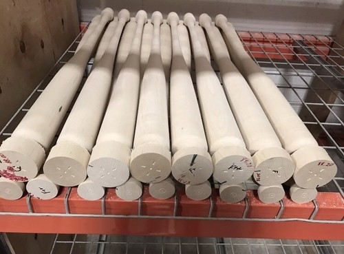 10 Pack — GAME READY Wood Blem Baseball Bats (FREE SHIPPING!