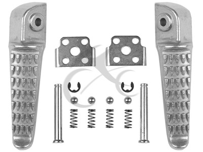 海 Rear Foot Pegs Footrest Bracket For Kawasaki Ninja ZX10R ZX