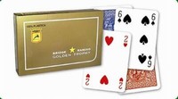 MODIANO POKER BRIDGE GOLDEN TROPHY 100% Plastik 2x 54 - 4er Index