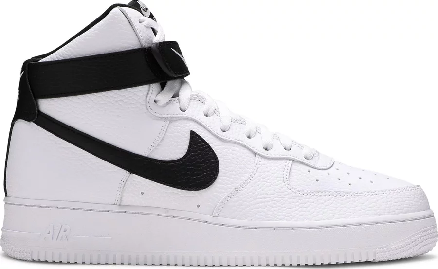 

Кроссовки Nike Air Force 1 07 High White Black CT2303-100 Мужские 10, Белый, Nike Air Force 1 High
