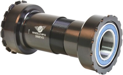 Wheels Manufacturing 386 EVO Bottom Bracket with Angular Contact Bearings for
