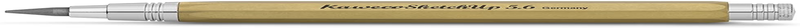 Sketch up Clutch Eraser in Raw Brass - 5.6Mm - NEW in Box