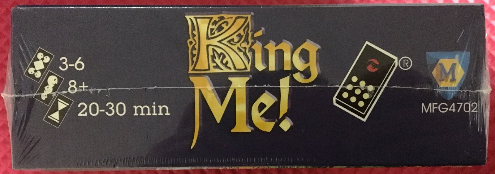 King Me! Board Game by daVinci Games / Mayfair Games NEW & Factory Sealed