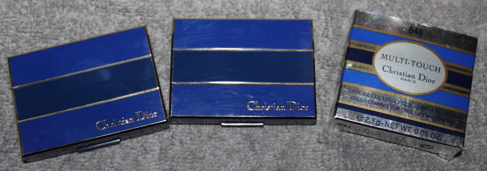 CHRISTIAN DIOR LOT SINGLE EYESHADOW 193 & 095 & MULTI CHRISTIAN DIOR LOT SINGLE EYESHADOW 193 & 095 & MULTI