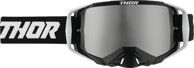 THOR Activate Goggle Flite Black w/Silver Mirror Lens 2601-3702