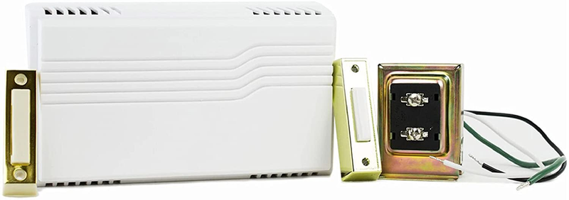 Two Note Electric Door Bell Chime Kit with 16V/10 VA Transfo
