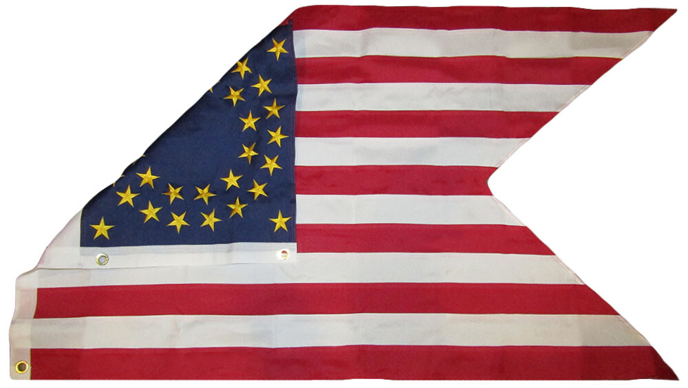 3x5 Embroidered Union Cavalry Guidon 600D 2 Ply Premium Quality Nylon Flag 3'x5'